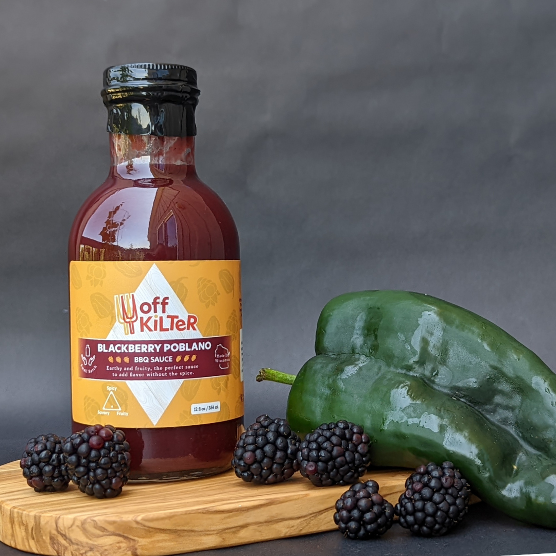 Blackberry Poblano BBQ Sauce