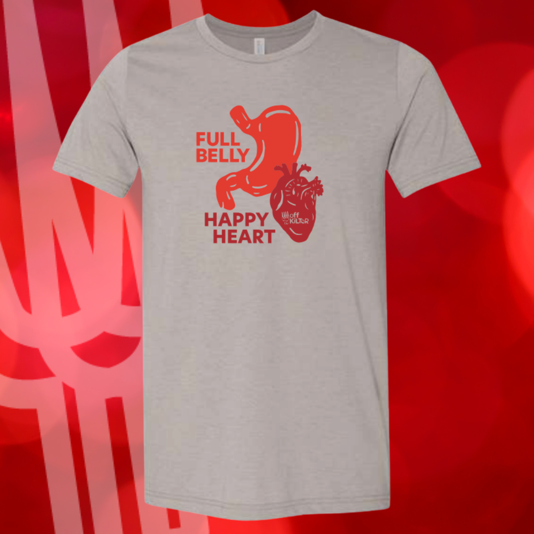 Fully Belly Happy Heart Tshirt